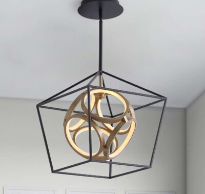 LED Geometric Ceiling Light